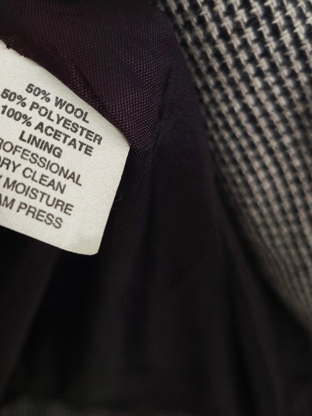 Vintage Wool Blend Blazer Made in USA - Picture 5 of 9